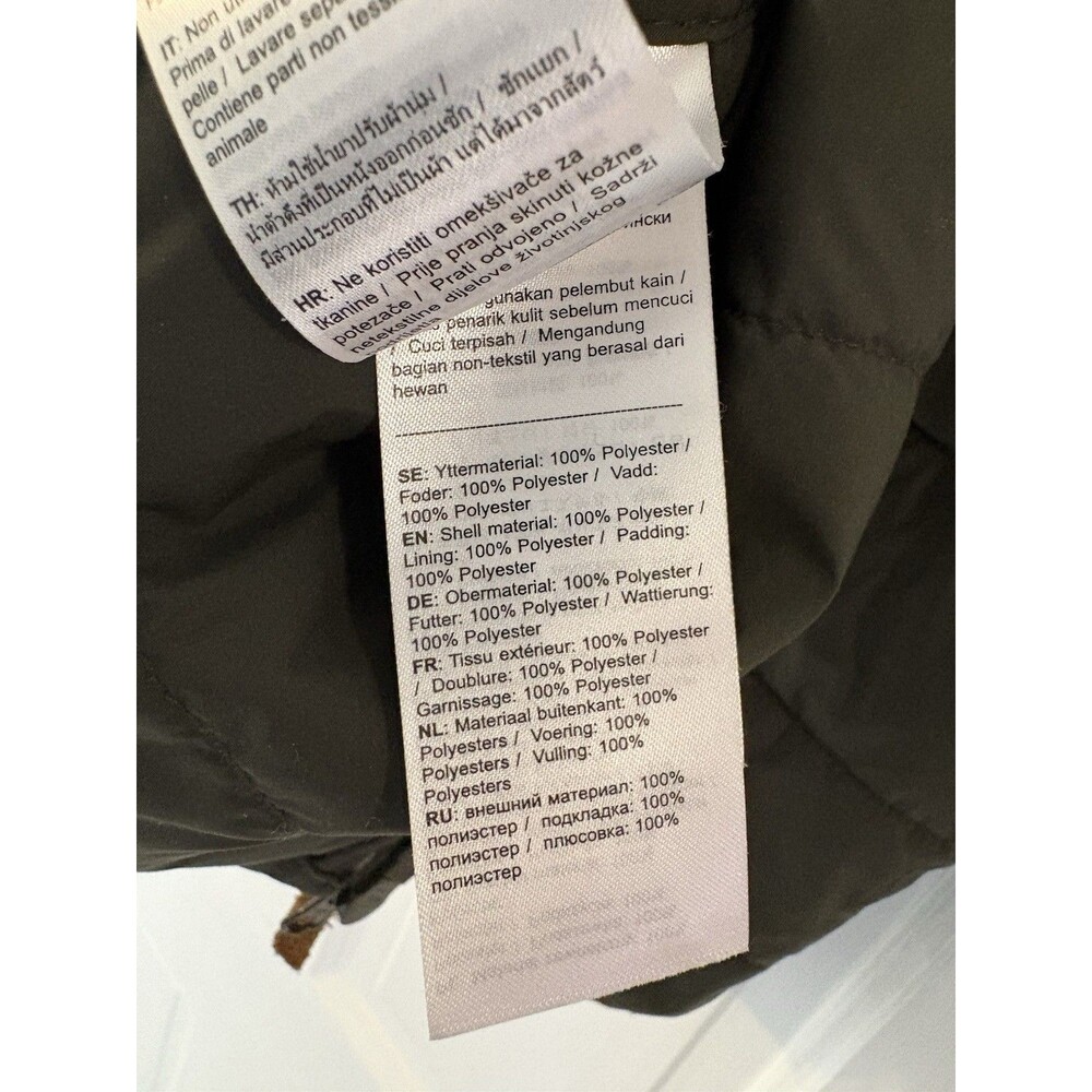 Fjallraven Keb Padded Insulated Hoodie Coat Womens L Winter Jacket Mountain Hike - Picture 11 of 16